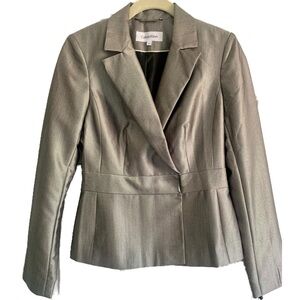 CALVIN KLEIN Tailored Suit Jacket Size 2